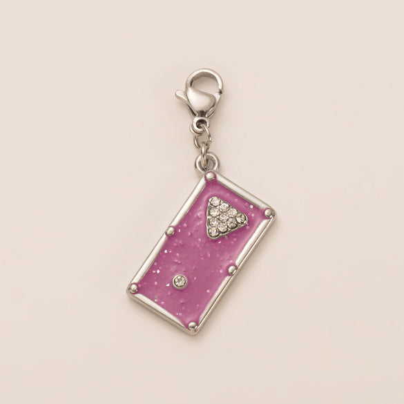 Stainless Steel Heart Geometric Pendant Luggage Chain With Furnace Vacuum Electroplated 18K Gold Color Retention
