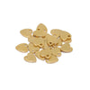 Stainless Steel Heart Goldplated Pendant Jewelry Accessories