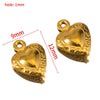 Stainless Steel Heart Pendant Jewelry Accessories With Electroplating And Retro Niche Simple Design