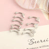 Stainless Steel Heart Shape Electroplating Piercing Jewelry Eyebrow Nail Ear Bone Nail Lip Nail