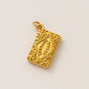 Stainless Steel Heart Shape Pendant With Vacuum Plating 18K Gold Color Fashion Casual Style