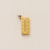 Stainless Steel Heart Shape Pendant With Vacuum Plating 18K Gold Color Fashion Casual Style