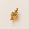 Stainless Steel Heart Shape Pendant With Vacuum Plating 18K Gold Color Fashion Casual Style