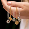 Stainless Steel Heart Shape Pendant With Vacuum Plating 18K Gold Color Fashion Casual Style