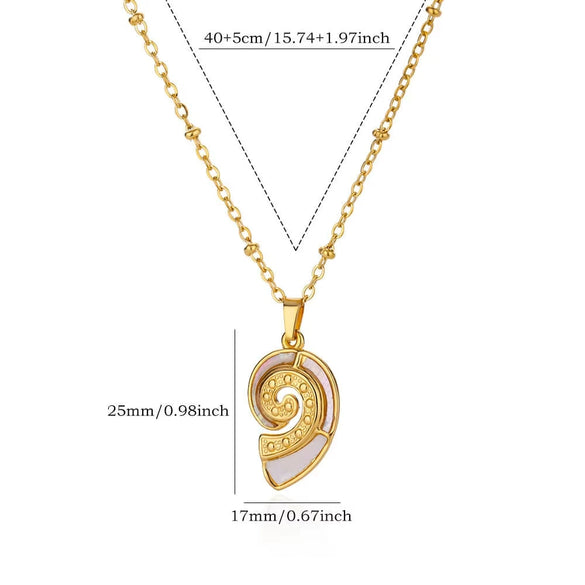 Stainless Steel Heart Shape Turtle Pendant Necklace Electroplating Minimalist Unisex