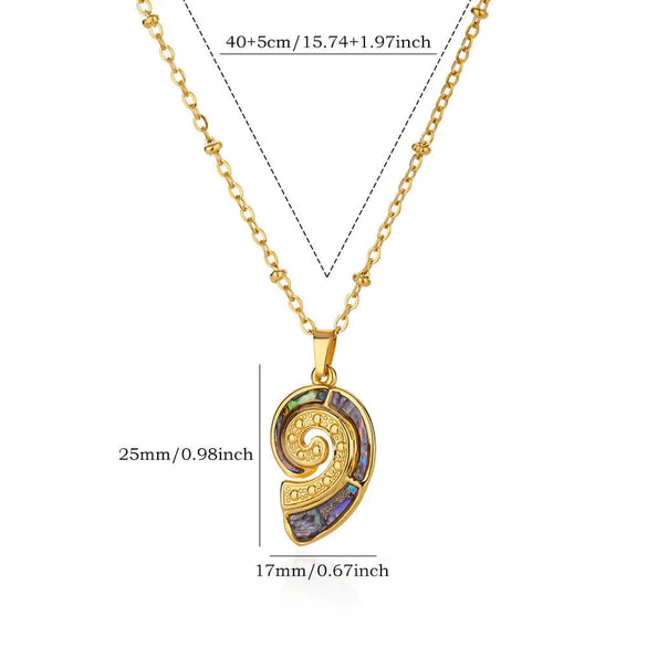Stainless Steel Heart Shape Turtle Pendant Necklace Electroplating Minimalist Unisex