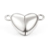 Stainless Steel Heart Shaped Love Magnet Buckle Jewelry Accessories For Bracelet And Necklace With Electroplating