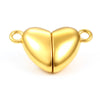 Stainless Steel Heart Shaped Love Magnet Buckle Jewelry Accessories For Bracelet And Necklace With Electroplating