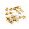 Stainless Steel Heartshaped Electroplated Women's Earrings