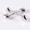 Stainless Steel Heartshaped Navel Ring And Breast Ring For Unisex