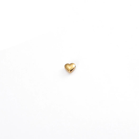Stainless Steel Heartshaped Pendant Necklace Jewelry Accessories With Electroplating And Lovely Style