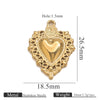 Stainless Steel High Fashion Love Pendant Jewelry Accessories With Electroplating