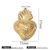 Stainless Steel High Fashion Love Pendant Jewelry Accessories With Electroplating