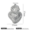 Stainless Steel High Fashion Love Pendant Jewelry Accessories With Electroplating