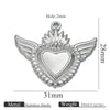 Stainless Steel High Fashion Love Pendant Jewelry Accessories With Electroplating