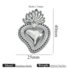 Stainless Steel High Fashion Love Pendant Jewelry Accessories With Electroplating