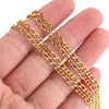 Stainless Steel Hip Hop Style Totem Pattern Oshaped Chain Jewelry Accessories Diy Handmade Pendant Necklace Bracelet