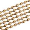 Stainless Steel Hip Hop Totem Pattern Chain Necklace And Bracelet Handmade Jewelry Supplies