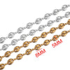 Stainless Steel Hip Hop Totem Pattern Chain Necklace And Bracelet Handmade Jewelry Supplies