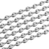 Stainless Steel Hip Hop Totem Pattern Chain Necklace And Bracelet Handmade Jewelry Supplies