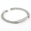 316L Stainless Steel Hiphop Geometric Polished Men's Bracelet