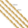 Stainless Steel Hiphop Multistyle Electroplated Return Pattern Necklace
