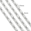 Stainless Steel Hiphop Multistyle Electroplated Return Pattern Necklace