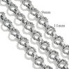 Stainless Steel Hiphop Multistyle Electroplated Return Pattern Necklace
