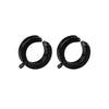 Stainless Steel Hiphop Punk Ear Clip Welding Ring Vacuum Plated Electroplated Ear Accessories