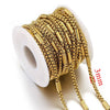 Stainless Steel Hiphop Style Totem Pendant Necklace Electroplated Gold Handmade Jewelry Accessories