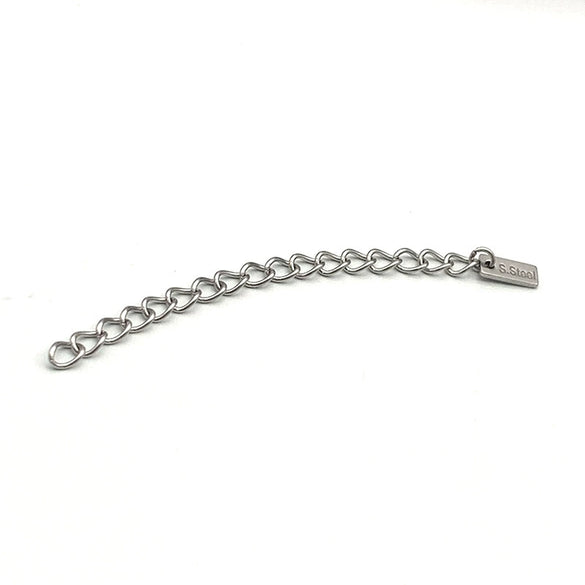 Stainless Steel Hirback Pattern Electroplating Fashion Geometric Tail Chain Extension Chain Jewelry Accessories
