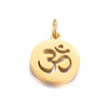 Stainless Steel Hollow Heart Skull Smiley Owl Symbol Polished Pendant Jewelry Accessories Electroplated
