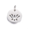 Stainless Steel Hollow Heart Skull Smiley Owl Symbol Polished Pendant Jewelry Accessories Electroplated
