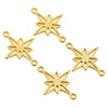 Stainless Steel Hollow Sixpointed Star And Flower Ginkgo Pendant Electroplated Handmade Bracelet Necklace Hairpin Accessories