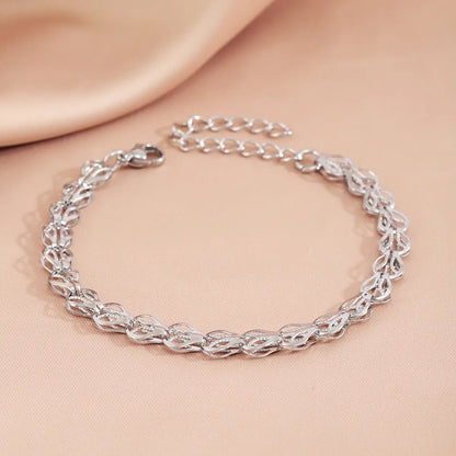 Stainless Steel IG Style Classic Style Irregular Plating Bracelets