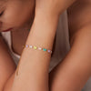Stainless Steel Insect Pattern Electroplated Women's Bracelet