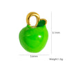 Stainless Steel Jewelry Accessories Apple Cross Love Diamond Oil Drop Shell Joker Pendant Electroplating
