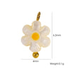 Stainless Steel Jewelry Accessories Apple Cross Love Diamond Oil Drop Shell Joker Pendant Electroplating