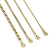 Stainless Steel Jewelry Accessories Box Chain With Geometric Style Wave Letters Numbers Text Electroplated For Unisex