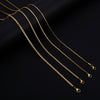 Stainless Steel Jewelry Accessories Box Chain With Geometric Style Wave Letters Numbers Text Electroplated For Unisex