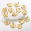 Stainless Steel Jewelry Accessories Butterfly Heart Cross Round Pendant Bracelet Necklace Earrings Electroplated
