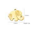 Stainless Steel Jewelry Accessories Cute Pendant Electroplated Color Retaining Necklace Pendant Accessories For Women