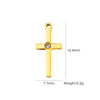 Stainless Steel Jewelry Accessories Cute Pendant Electroplated Color Retaining Necklace Pendant Accessories For Women