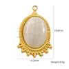 Stainless Steel Jewelry Accessories Electroplating Oil Dropping Diamond Allmatch Necklace Bracelet Earrings