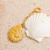 Stainless Steel Jewelry Accessories Handmade Marine Series Natural Stone Pendant Electroplated Bikini Buckle