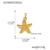 316L Stainless Steel Jewelry Accessories Marine Series Love Cross Pendant With Heart And Flower Patterns Electroplated
