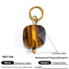 Stainless Steel Jewelry Accessories Oil Dripping Style Diy Handmade Necklace Bracelet Earrings Pendant For Women