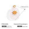 Stainless Steel Jewelry Accessories Oil Dripping Style Diy Handmade Necklace Bracelet Earrings Pendant For Women