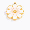 Stainless Steel Jewelry Accessories Oil Dripping Style Diy Handmade Necklace Bracelet Earrings Pendant For Women