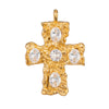 Stainless Steel Jewelry Accessories Pendant Necklace With Diamond Electroplated